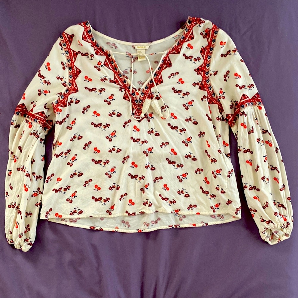 long sleeve forever 21 shirt